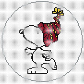 Snoopy in Stocking Cap