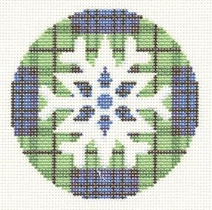 Snowflake on Black Watch