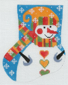Snowman Mini-Sock