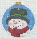 Snowman Face Ornament