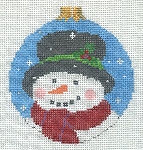Snowman Face Ornament