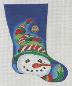 Snowman Mini Sock