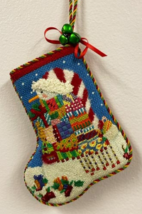 Snowman Mini-Stocking