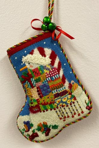 Snowman Mini-Stocking
