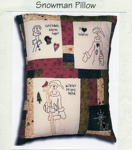 Snowman Pillow
