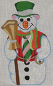 Snowman w/Tie and Broom