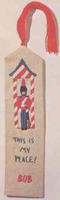 Soldier In Guard House Bookmark