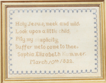 Sophia Elizabeth Kummer 1832