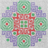 Sparkling Medallion #1