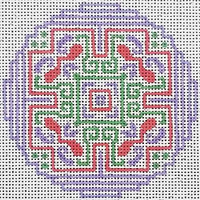 Sparkling Medallion #4