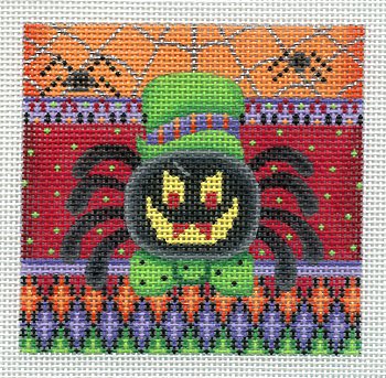 Spider With Green Hat