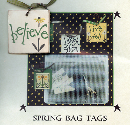 Spring Bag Tags - Believe