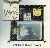 Spring Bag Tags - Believe