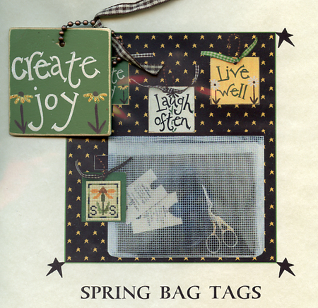 Spring Bag Tags - Create Joy