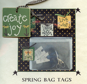 Spring Bag Tags - Create Joy