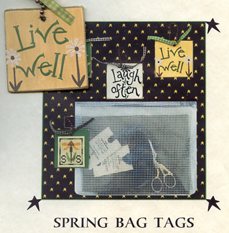 Spring Bag Tags - Live Well