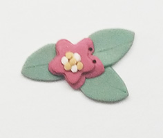 Spring Flower Button