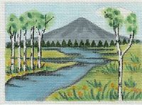 Spring Mountain Scene