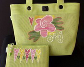 Spring Tote & Clutch