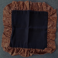 Square 28ct Black Assorted Dots