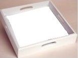 Square Classic White/Cream Tray