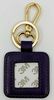 Square Purple Key Fob