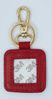 Square Red Key Fob