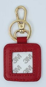 Square Red Key Fob