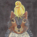Squash Blossom Squirrel