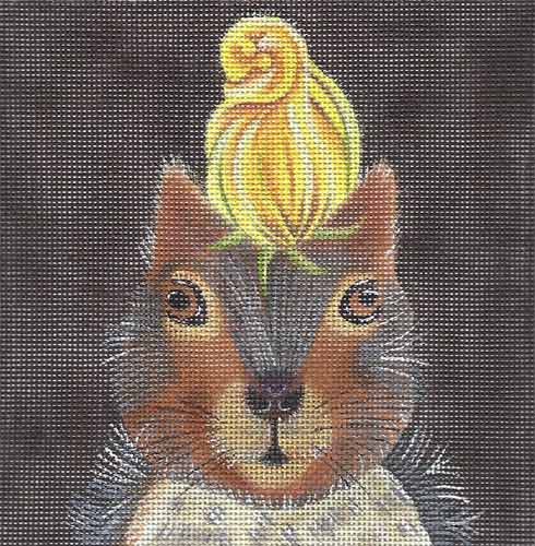 Squash Blossom Squirrel