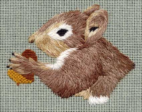 Squirrel (with Stitch Guide) - Click to enlarge Squirrel (with Stitch Guide)