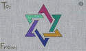 Star Of David Gift Tag