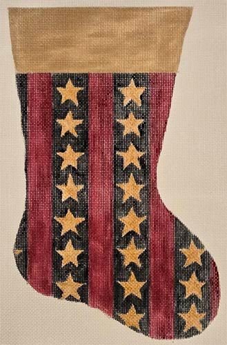 Stars and Stripes Mini-Stocking