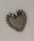 Sterling Heart Charm