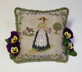 Stitching in the Garden