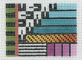 Striped Abstract J-9