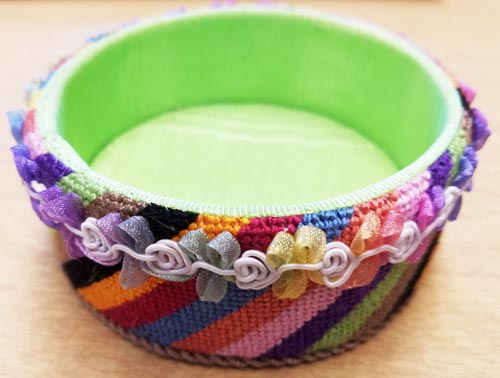 Small Striped Tray