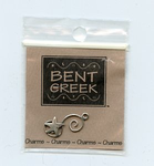 Swirly Star Charm