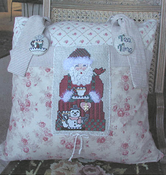 Tea Time Santa