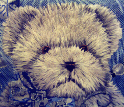 Teddy Bear Sock - Click to enlarge Teddy Bear Sock