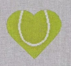 Tennis Ball Heart