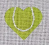 Tennis Ball Heart