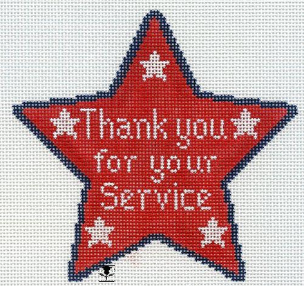 Thank You For Your Service Red