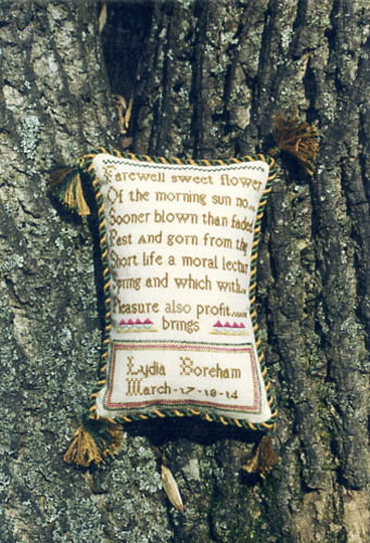 The 1814 Lydia Boreham Sampler