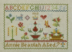 The Annie Beaulah Sampler 1863