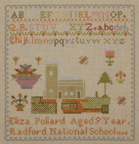 The Eliza Pollard 1844 Sampler