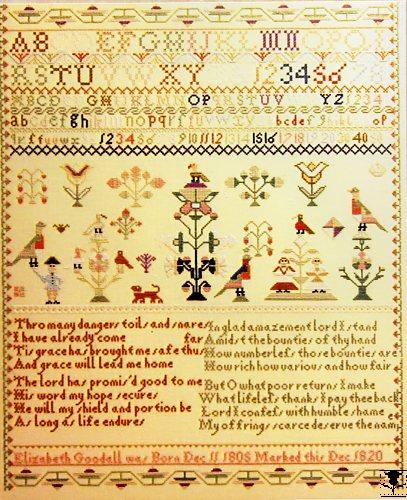 The Elizabeth Goodall 1820 Sampler