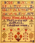 The Fanny Wood 1879 Sampler