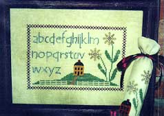 The House on the Hill Sampler and Needle Roll