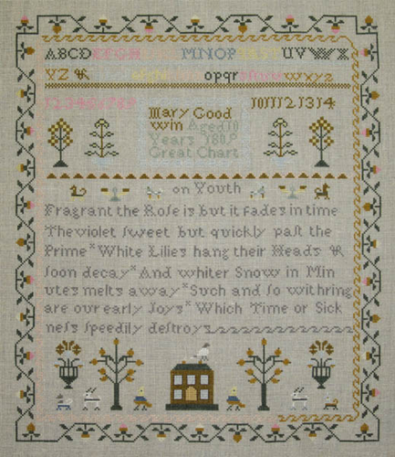 The Mary Goodwin 1809 Sampler